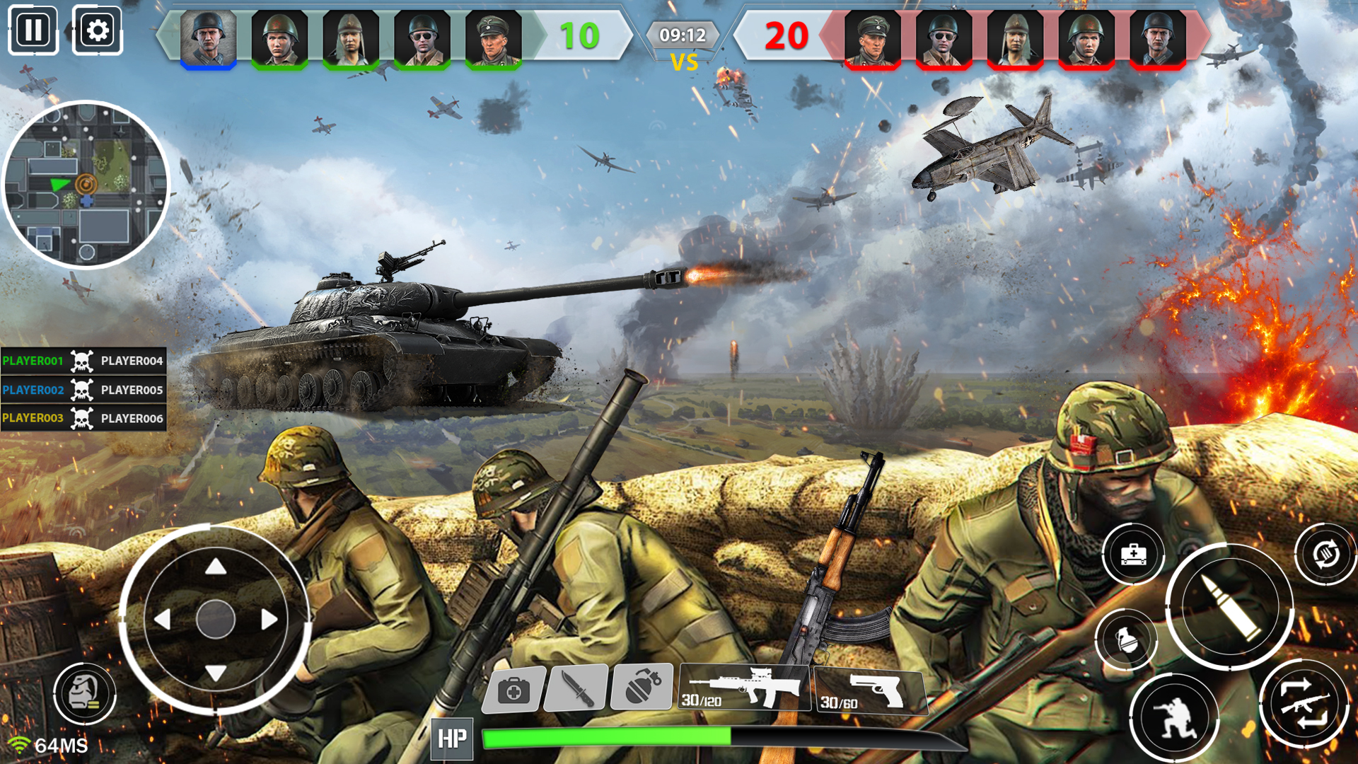 اسکرین شات 3 بازی WW2 Civil War - Cold War Games