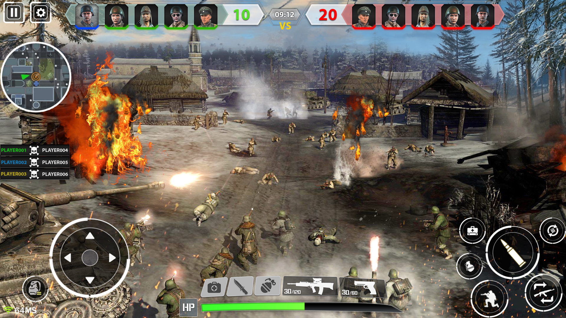 اسکرین شات 2 بازی WW2 Civil War - Cold War Games
