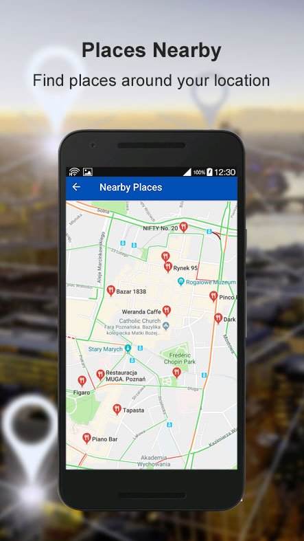 اسکرین شات 5 برنامه GPS Maps Route Navigation