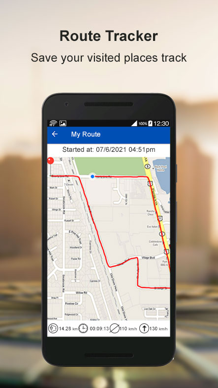 اسکرین شات 6 برنامه GPS Maps Route Navigation