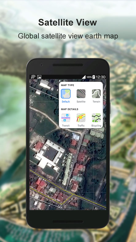 اسکرین شات 4 برنامه GPS Maps Route Navigation