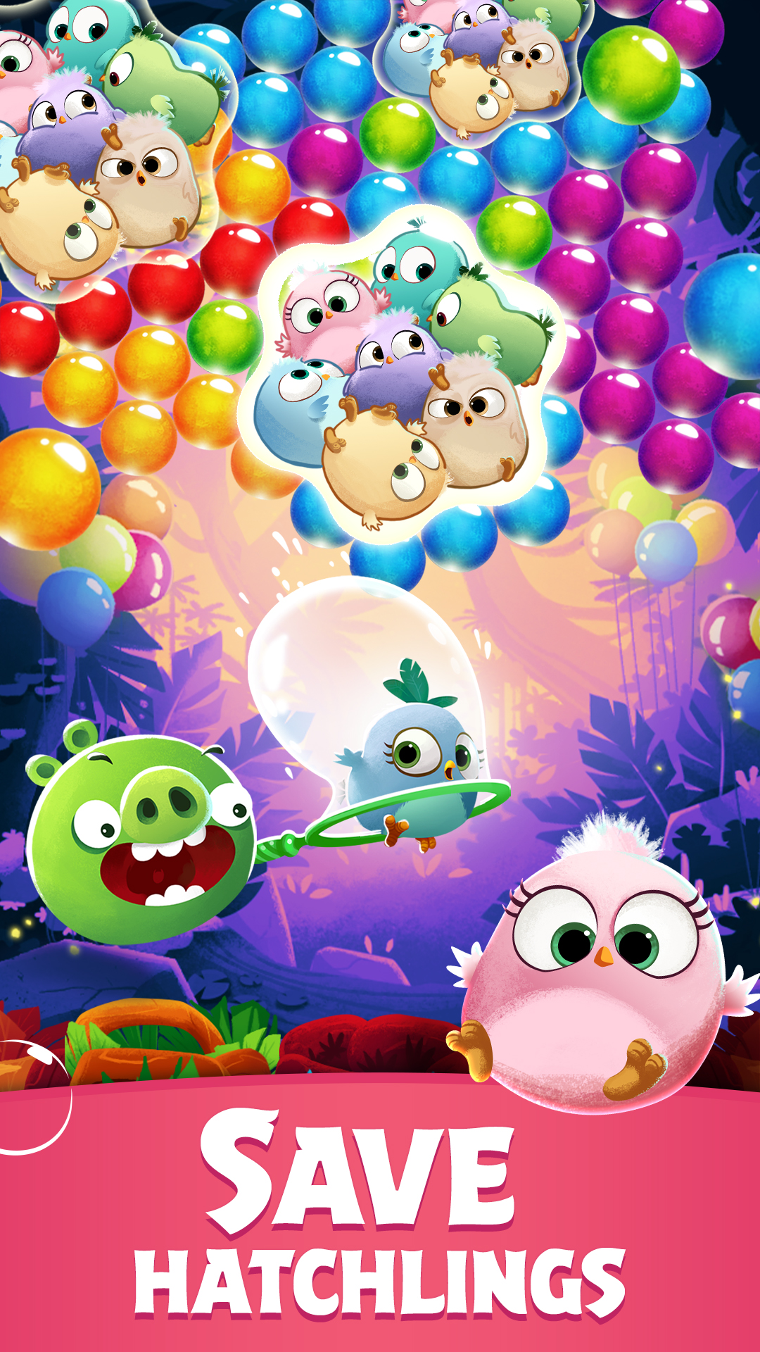 اسکرین شات 3 بازی Angry Birds POP Bubble Shooter