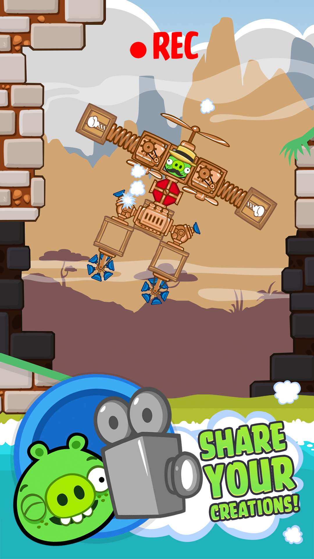 اسکرین شات 5 بازی Bad Piggies