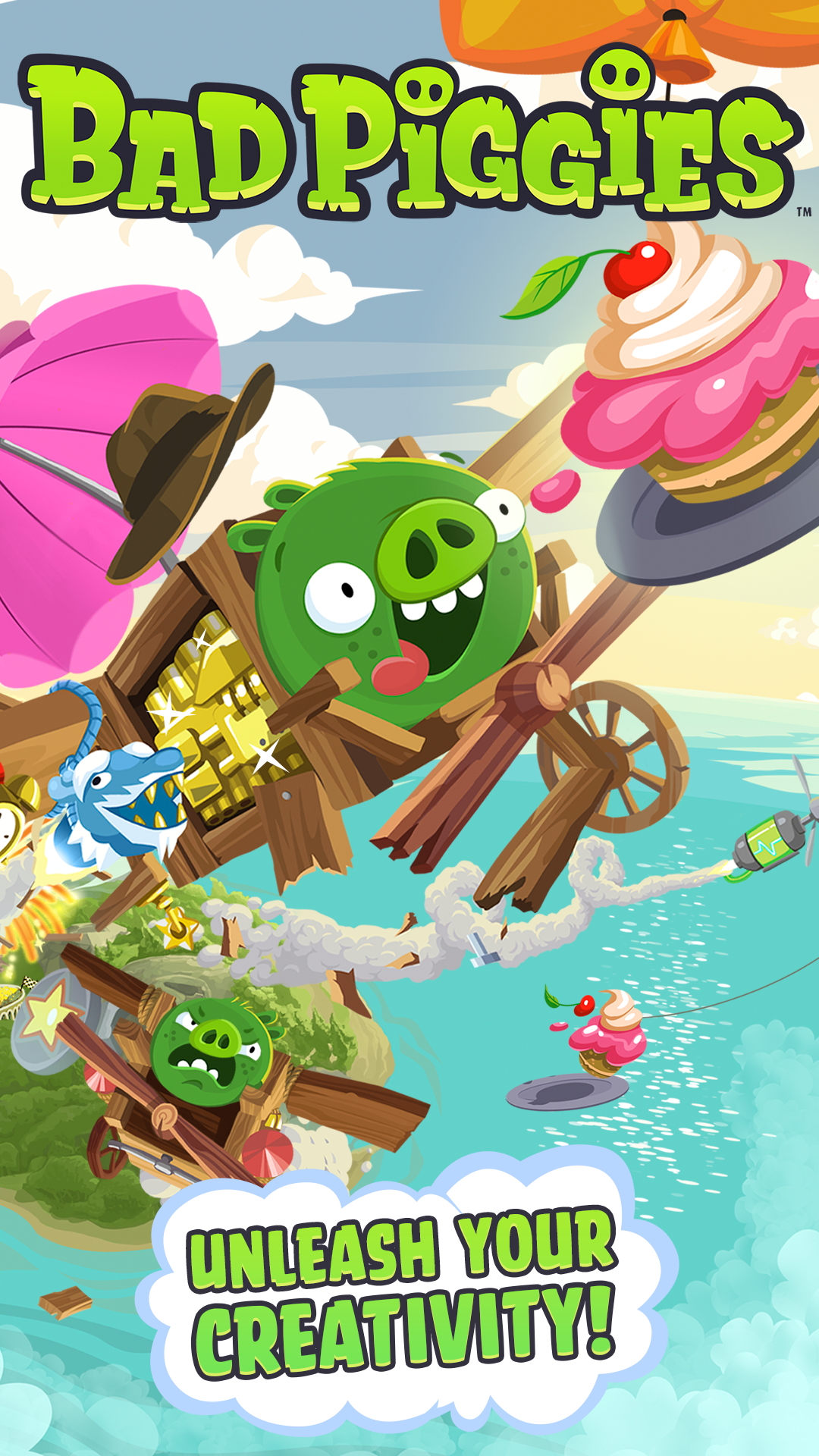 اسکرین شات 1 بازی Bad Piggies