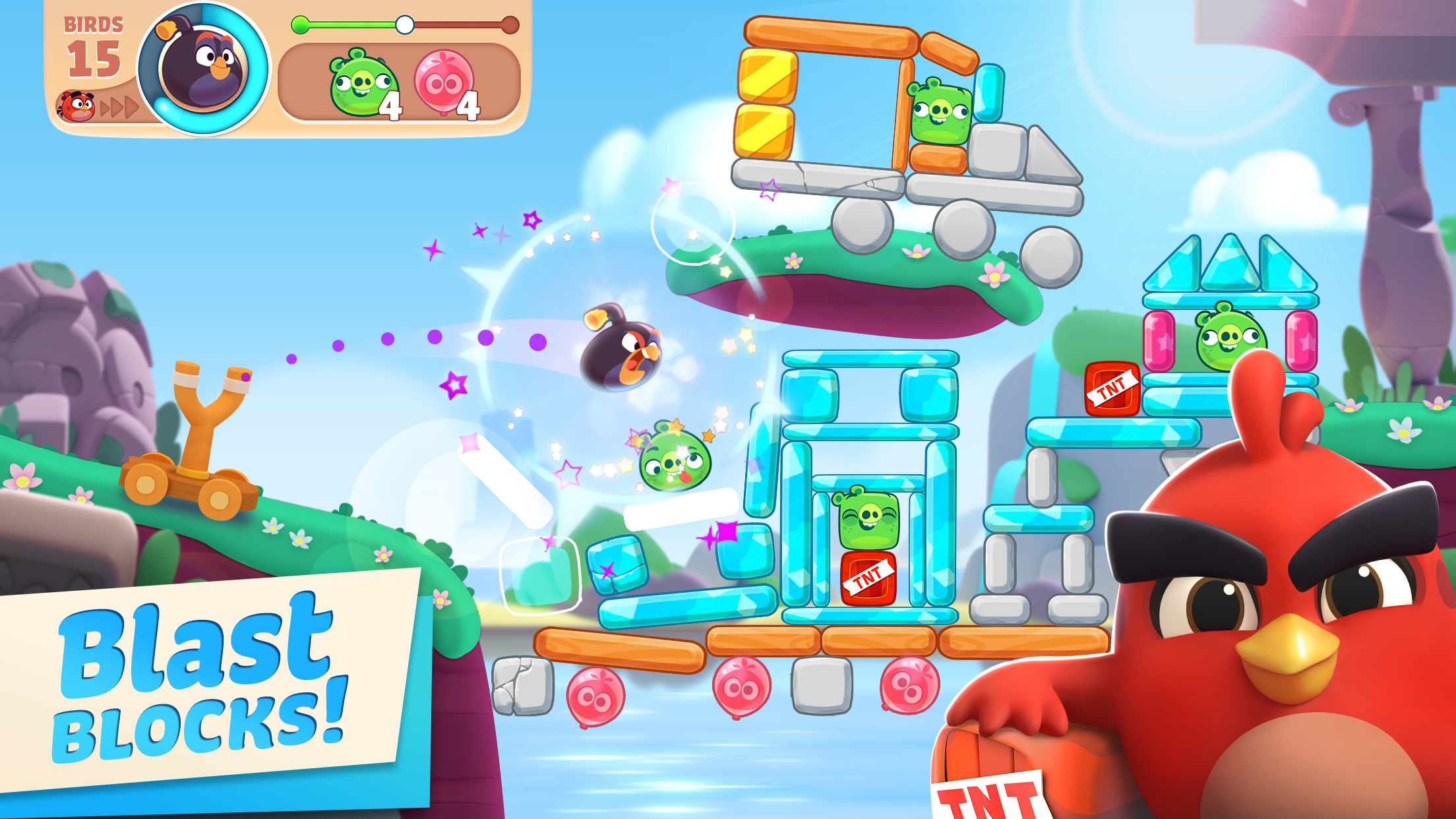 اسکرین شات 1 بازی Angry Birds Journey