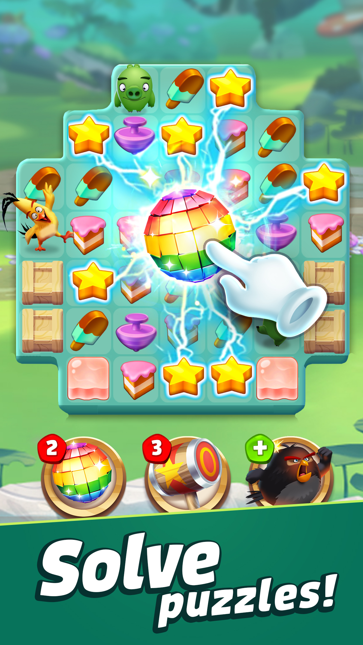 اسکرین شات 1 بازی Angry Birds Match 3