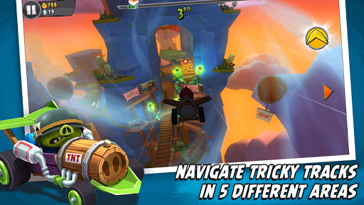 اسکرین شات 3 بازی Angry Birds Go!