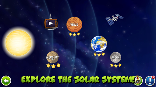 اسکرین شات 1 بازی Angry Birds Space
