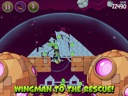 اسکرین شات 6 بازی Angry Birds Space