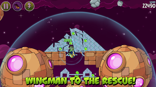 اسکرین شات 2 بازی Angry Birds Space