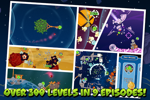اسکرین شات 5 بازی Angry Birds Space HD