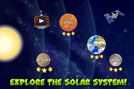 اسکرین شات 1 بازی Angry Birds Space HD