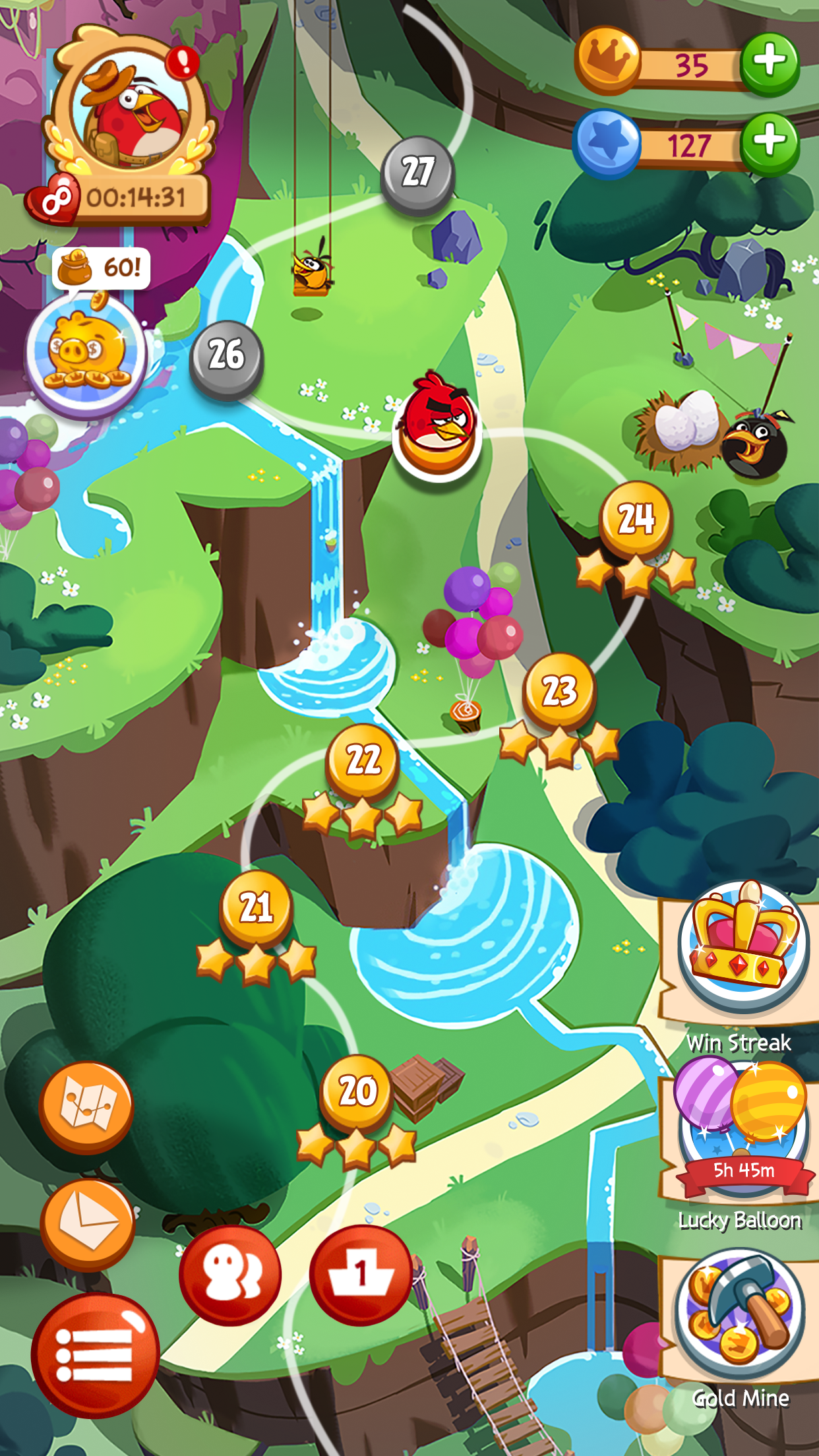 اسکرین شات 3 بازی Angry Birds Blast