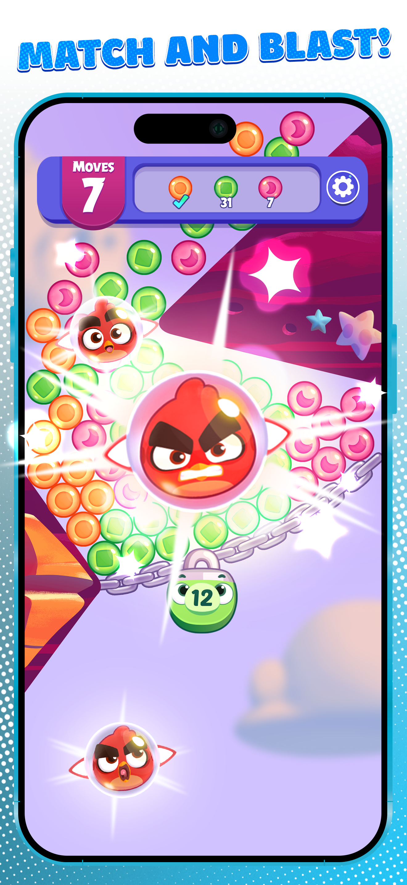 اسکرین شات 2 بازی Angry Birds Dream Blast