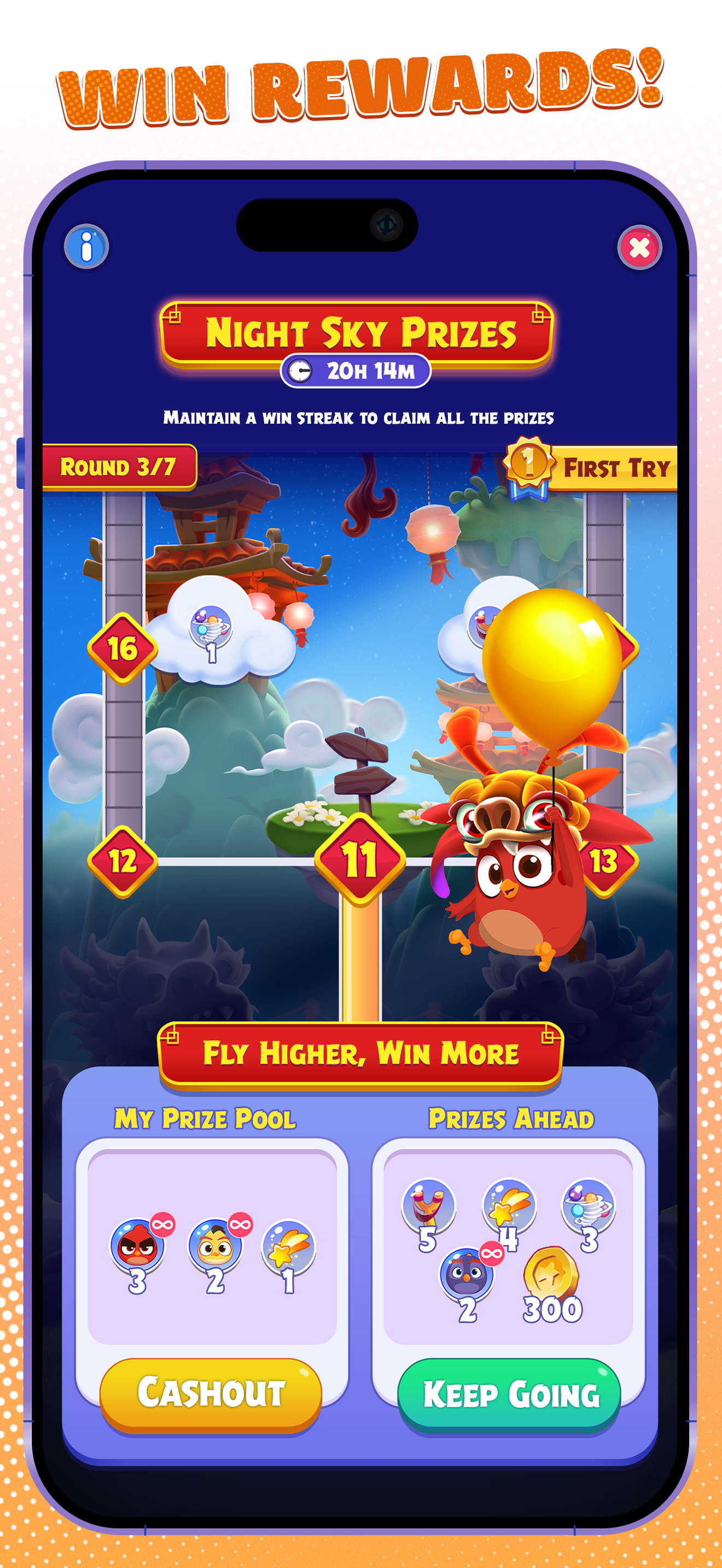 اسکرین شات 4 بازی Angry Birds Dream Blast