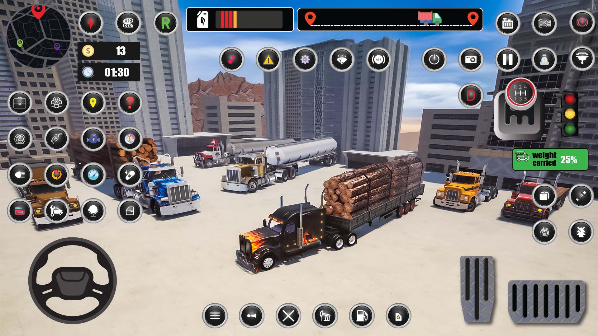 اسکرین شات 2 بازی US Truck Simulator Limited