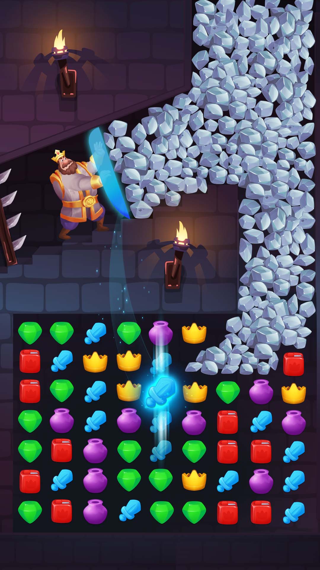 اسکرین شات 1 بازی King Rescue: Royal Dream