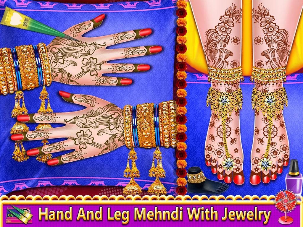 اسکرین شات 4 برنامه Indian Wedding Makeup Dress-Up