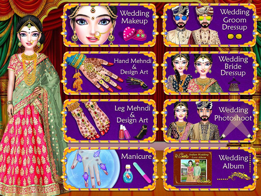 اسکرین شات 4 برنامه North Indian Wedding Dress Up