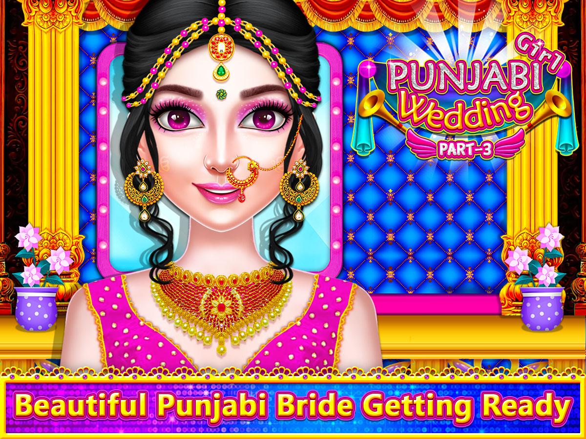 اسکرین شات 5 برنامه Punjabi Wedding: Girl Marriage