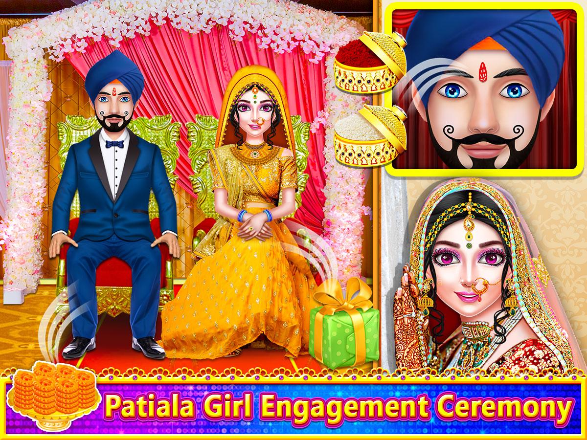 اسکرین شات 6 برنامه Punjabi Wedding: Girl Marriage