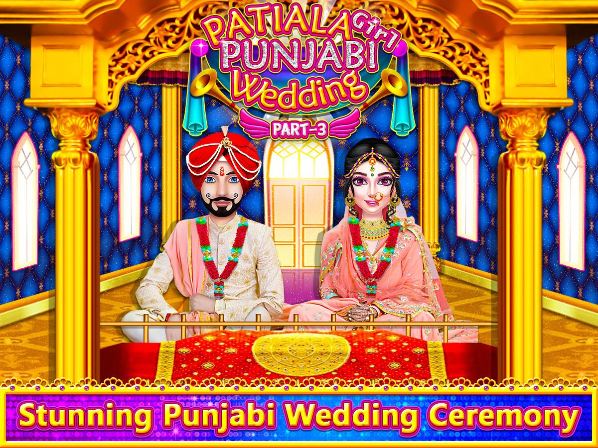 اسکرین شات 1 برنامه Punjabi Wedding: Girl Marriage