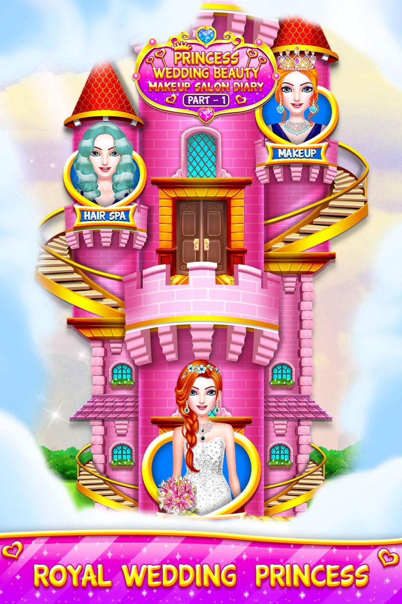 اسکرین شات 7 برنامه Princess Wedding Dress Up Game
