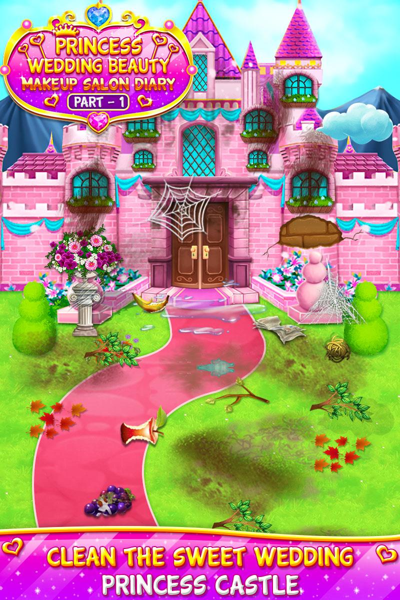 اسکرین شات 5 برنامه Princess Wedding Dress Up Game