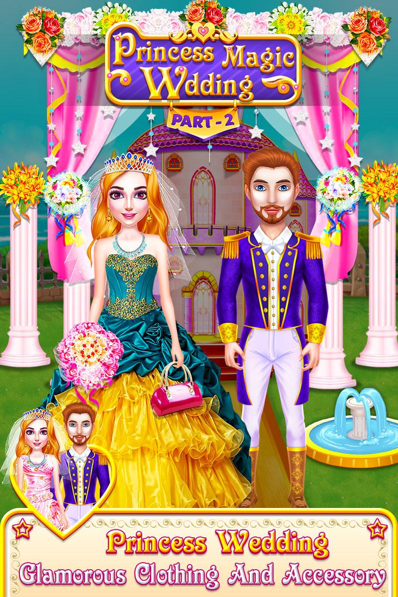 اسکرین شات 4 بازی Princess Wedding Makeup Salon