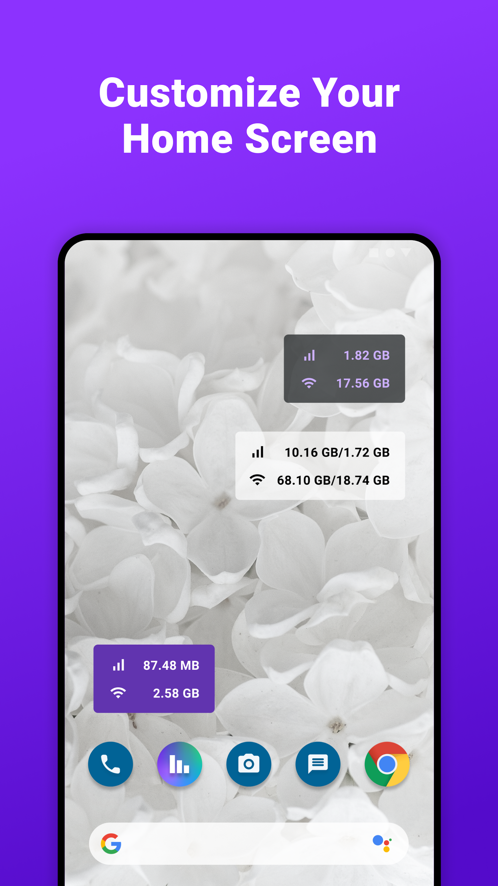 اسکرین شات 4 برنامه Data Usage Manager & Monitor