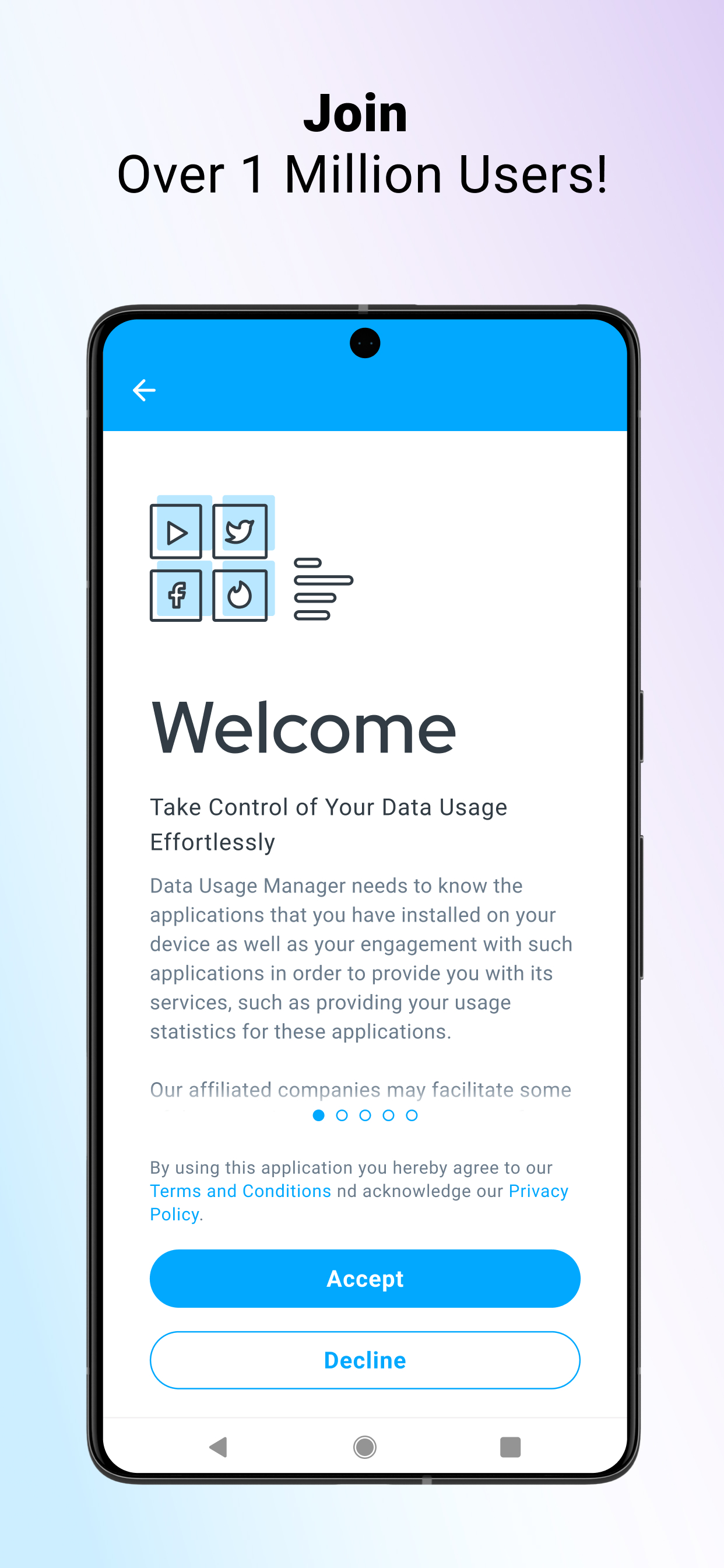اسکرین شات 6 برنامه Data Usage Manager & Monitor