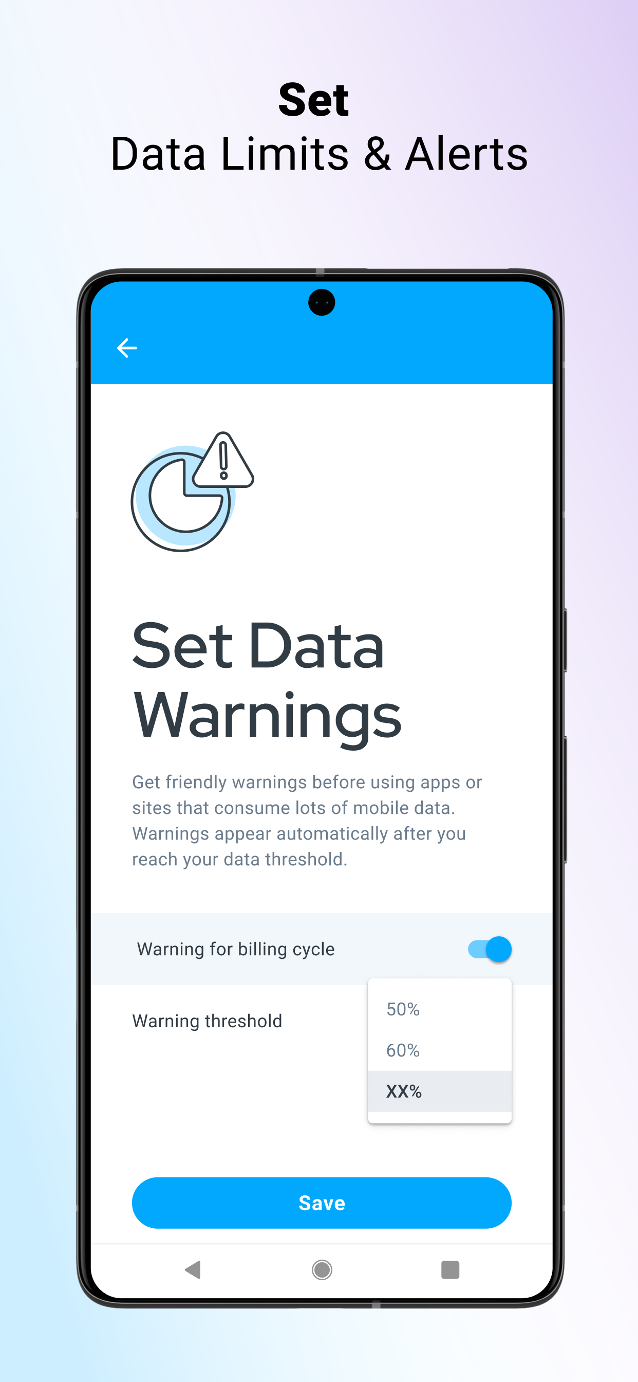 اسکرین شات 3 برنامه Data Usage Manager & Monitor