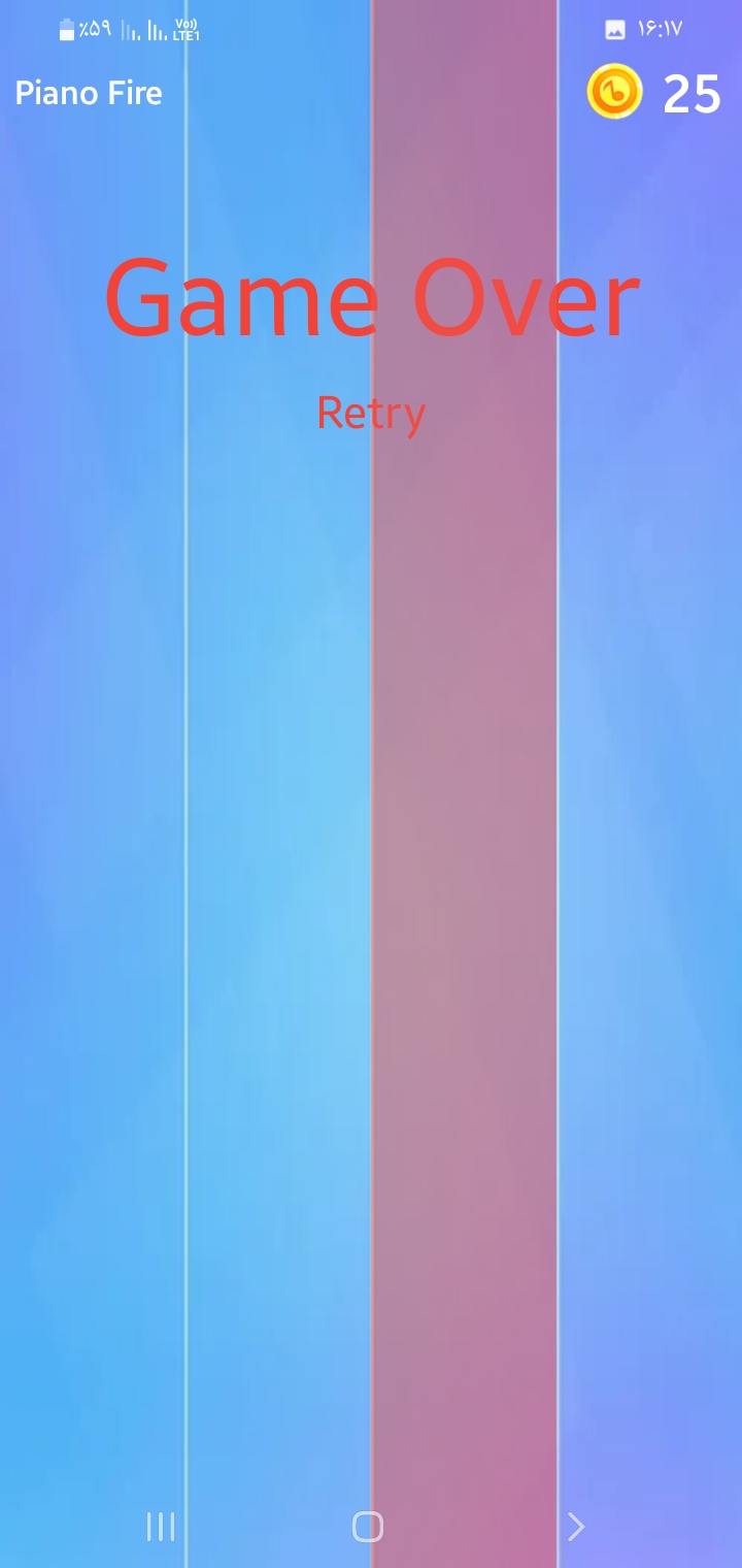 اسکرین شات 2 بازی پیانو فایر