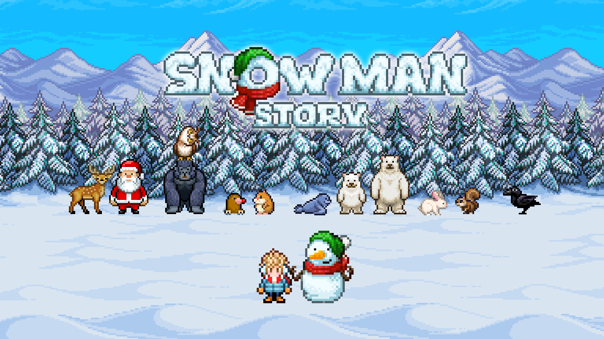 اسکرین شات 6 بازی Snowman Story