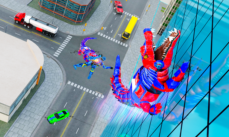 اسکرین شات 1 بازی Robot Game Transform Crocodile