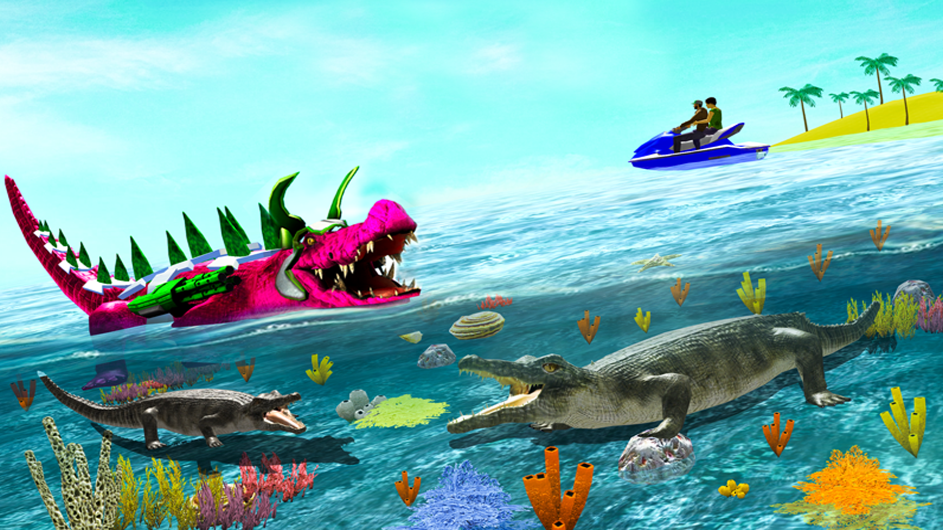 اسکرین شات 7 بازی Robot Game Transform Crocodile