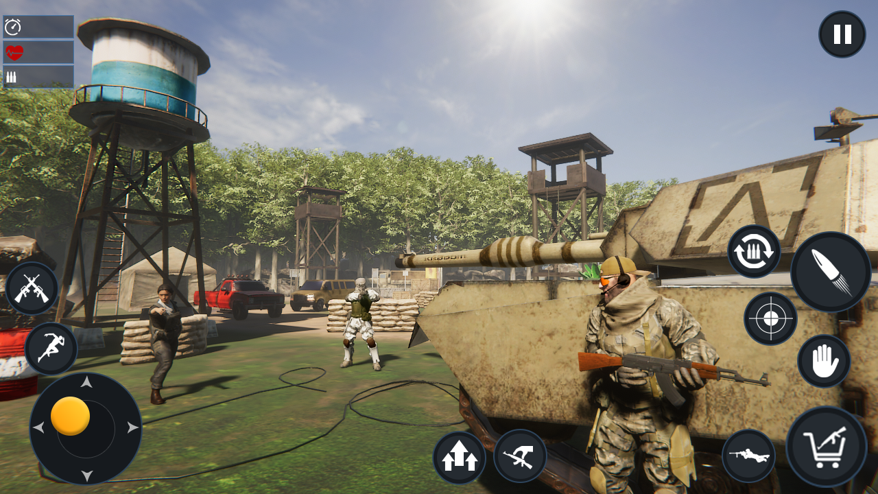 اسکرین شات 1 بازی Real Commando Secret Missions
