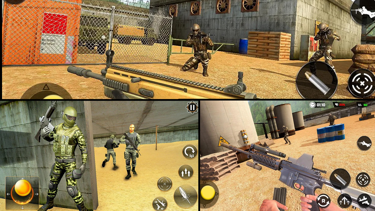 اسکرین شات 3 بازی Real Commando Secret Missions