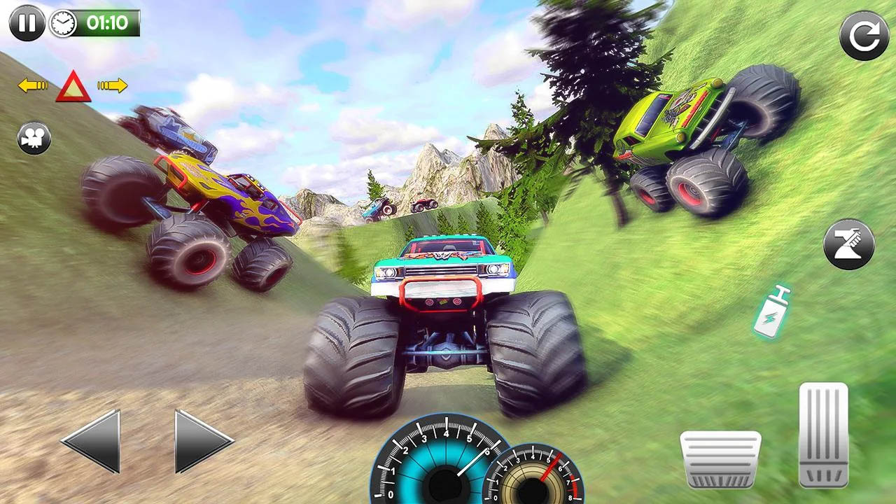 اسکرین شات 3 بازی Offroad Monster Truck Driving