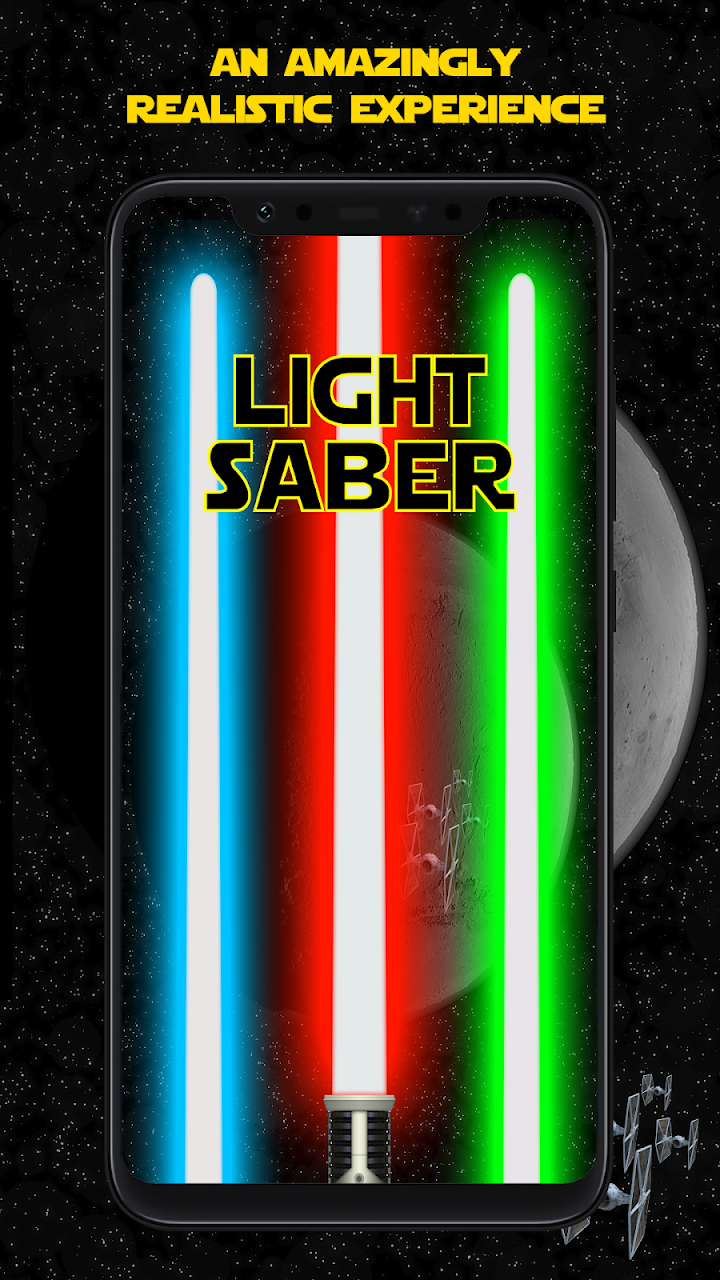 اسکرین شات 6 برنامه Light Saber - Galactic Weapon Simulator
