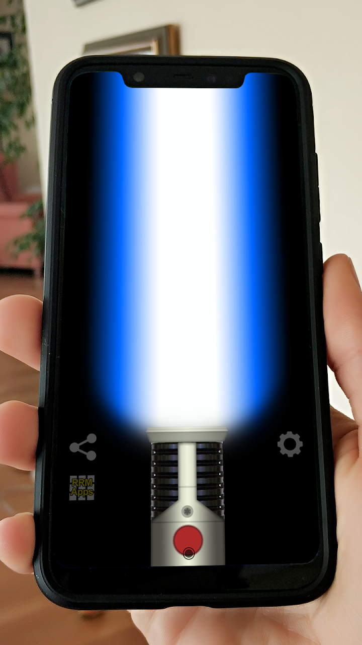 اسکرین شات 5 برنامه Light Saber - Galactic Weapon Simulator