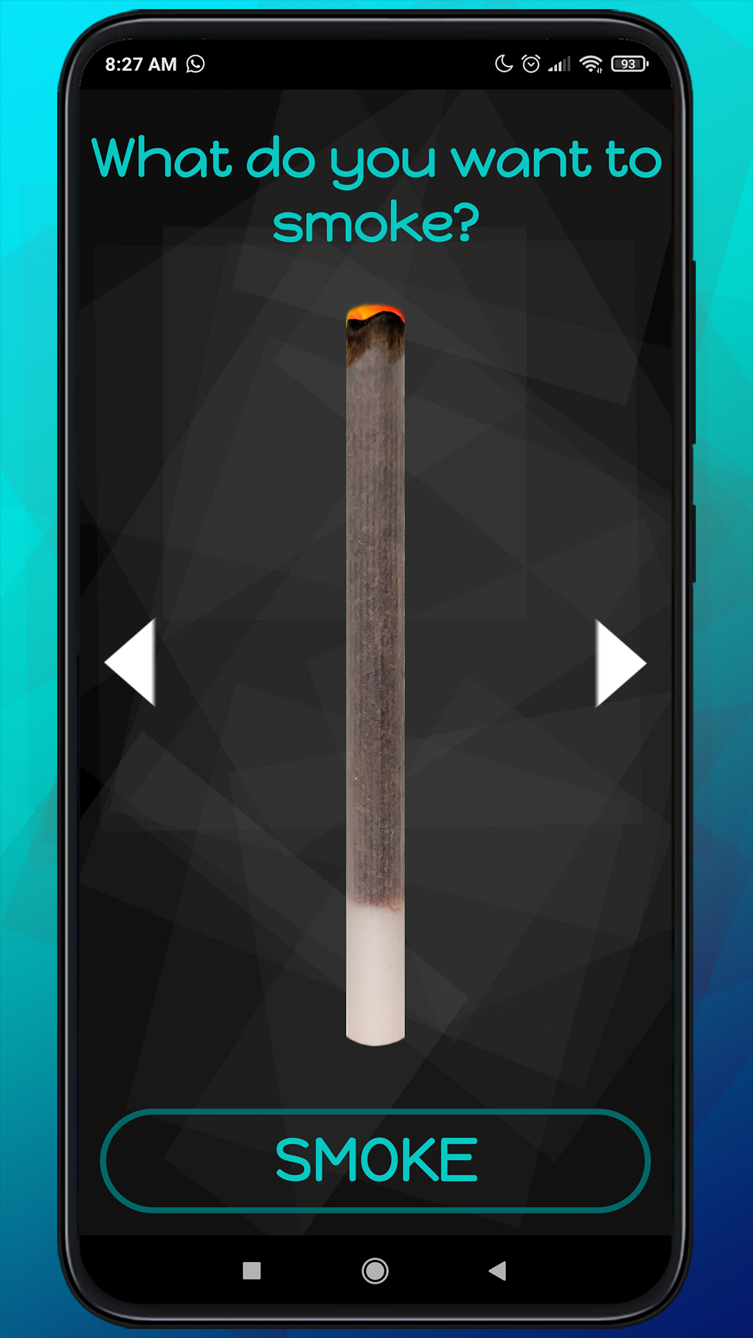 اسکرین شات 3 برنامه Cigarette Simulator - Prank