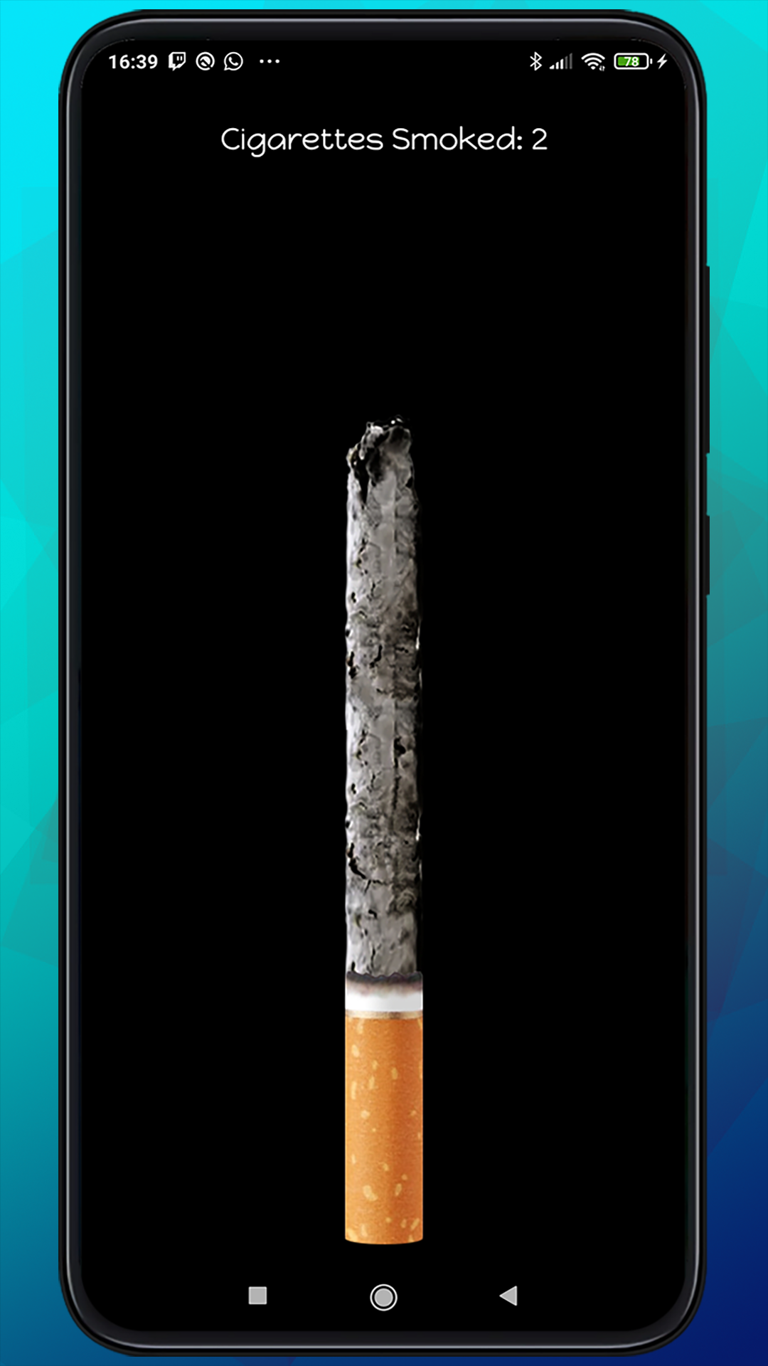 اسکرین شات 8 برنامه Cigarette Simulator - Prank