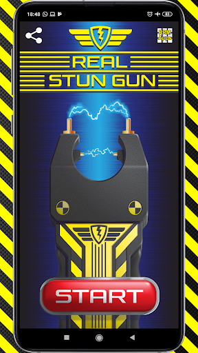 اسکرین شات 4 برنامه Electric Stun Gun Joke (Taser Prank)