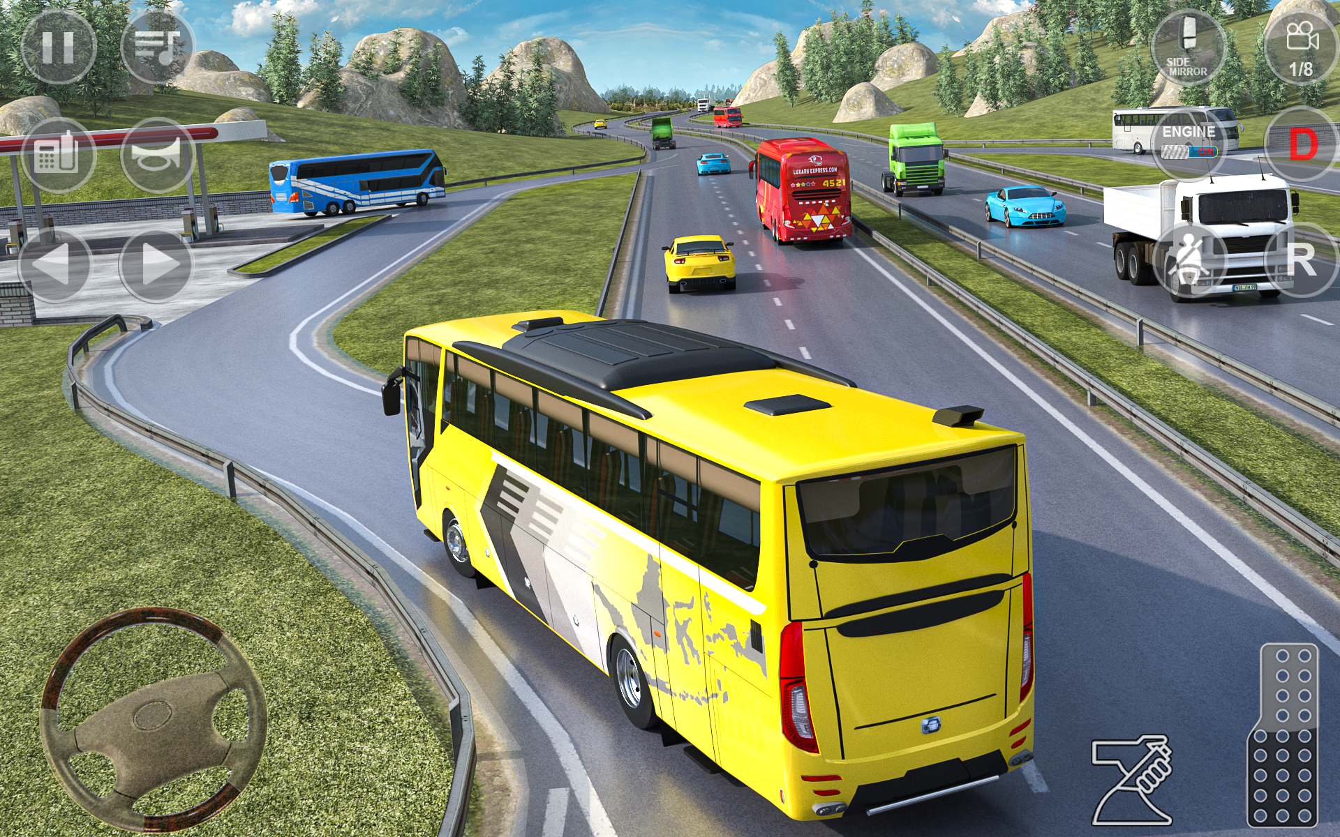 اسکرین شات 1 بازی Universal Bus Simulator