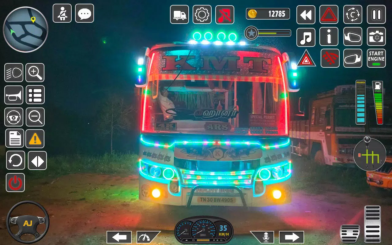 اسکرین شات 1 بازی American Bus Driving Simulator