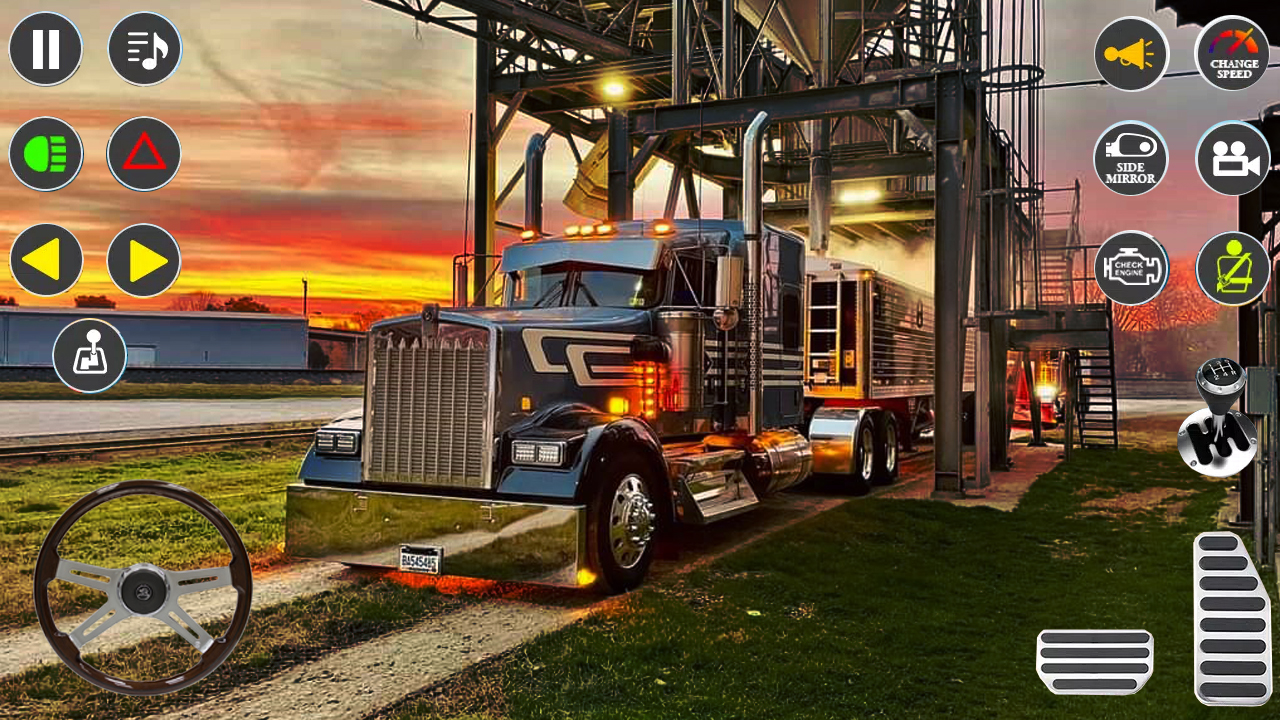 اسکرین شات 4 بازی American Cargo Truck Simulator