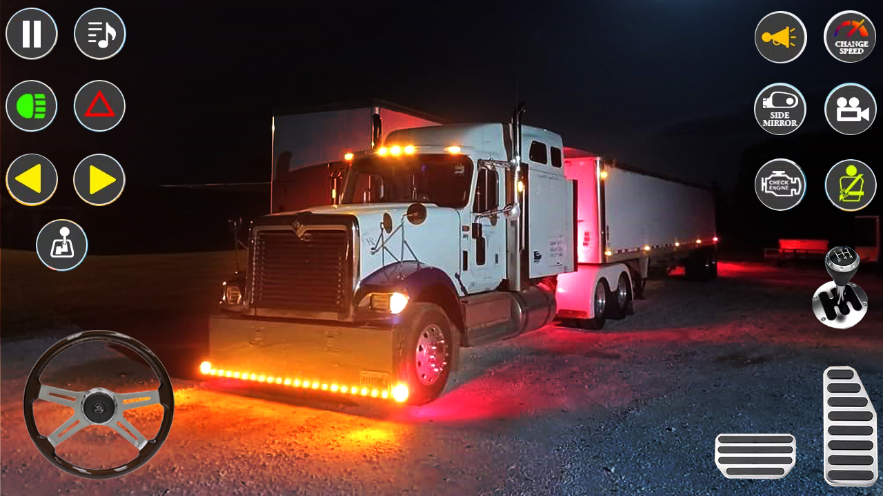 اسکرین شات 6 بازی American Cargo Truck Simulator