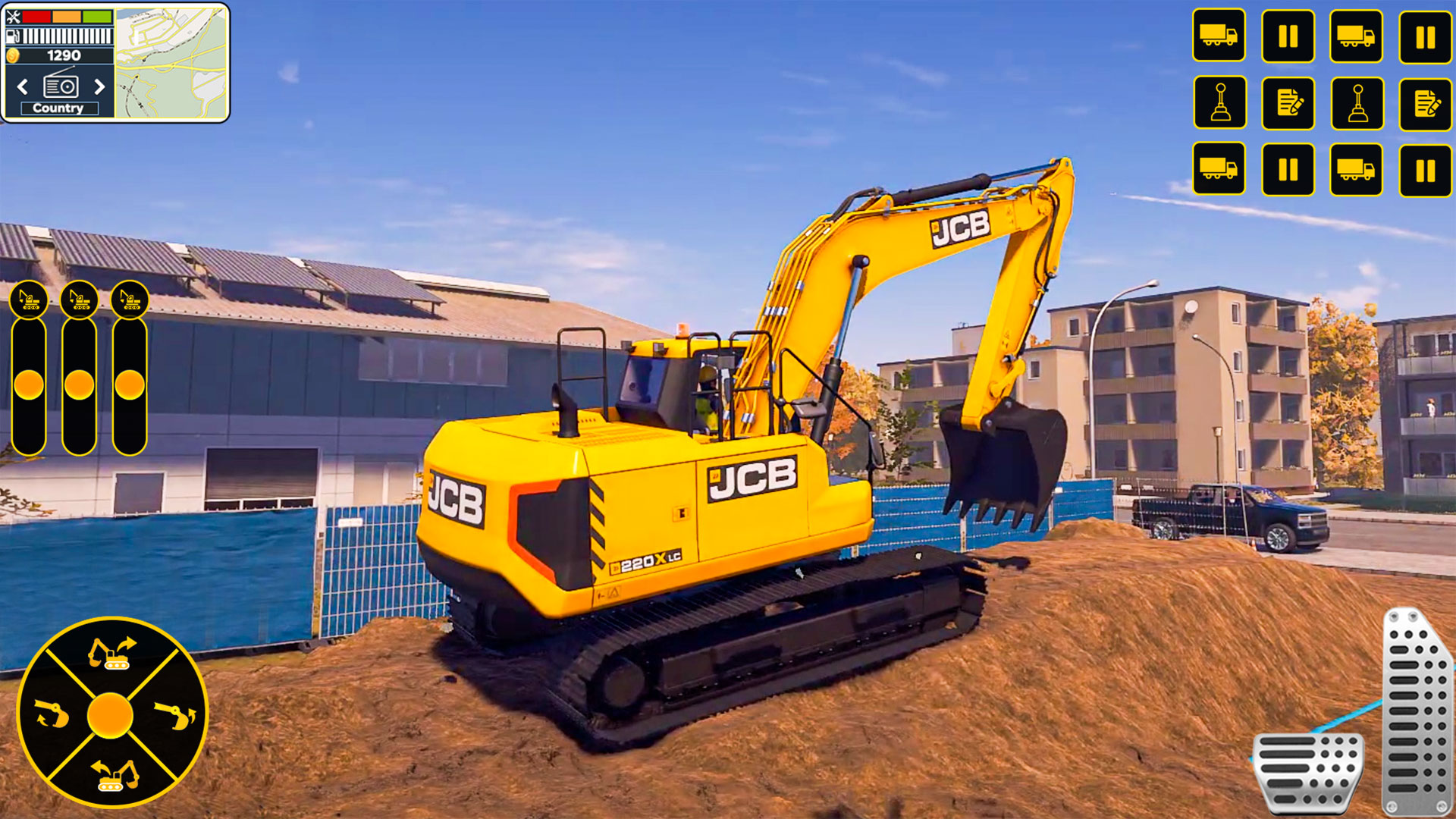 اسکرین شات 5 بازی JCB Game: Snow Construction 3D