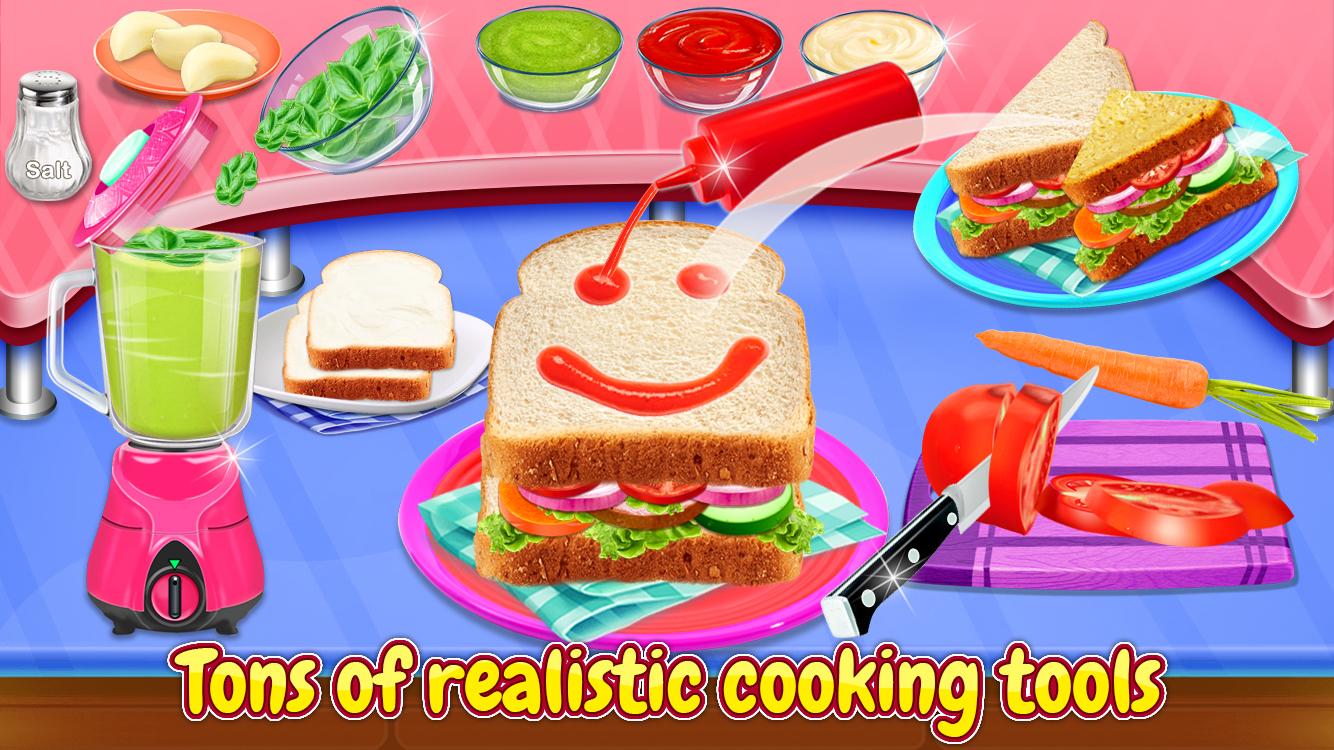 اسکرین شات 2 بازی Food Truck Mania: Kids Cooking
